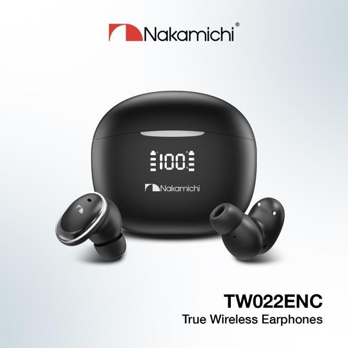Nakamichi Tw022Enc True Wireless Earbuds Bluetooth Earphone Tws Gaming