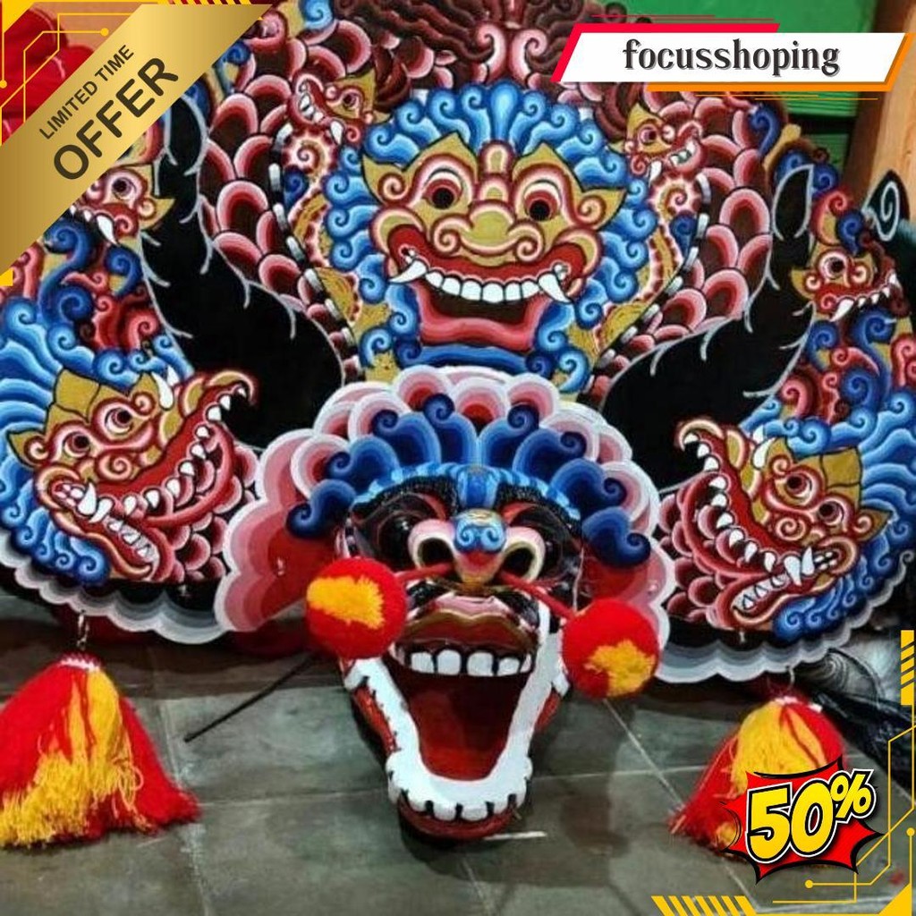 

Bisa Cod Cuci Gudang Barongan Rampak Telon Jamang Cat Air Brush Bonus Kemul Panjang Dan Pentul Tinggal Pakai Ukuran Anak Promo Barongan Plipit Romo Mainan Anak Barongan Anak Sd Brongan Plipit Premium / Barongan Spon Caplok Kain Panjang / Barongan Ponorogo