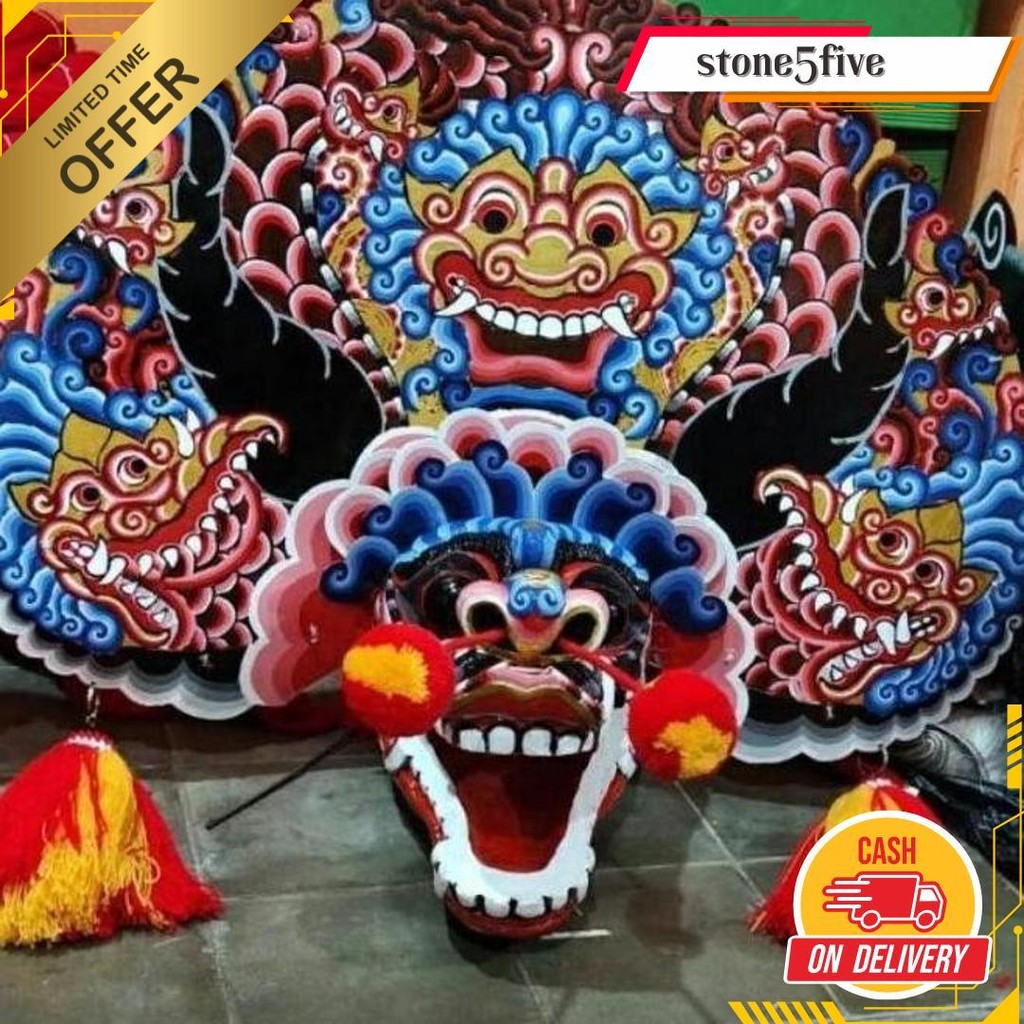 

Bisa Cod Cuci Gudang Barongan Rampak Telon Jamang Cat Air Brush Bonus Kemul Panjang Dan Pentul Tinggal Pakai Ukuran Anak Promo Barongan Plipit Romo Mainan Anak Barongan Anak Sd Brongan Plipit Premium / Barongan Spon Caplok Kain Panjang / Barongan Ponorogo