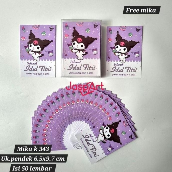 

Mubarak| AMPLOP LEBARAN HARI RAYA IDUL FITRI KOTAK MIKA ISI 50 LEMBAR KARTUN LUCU