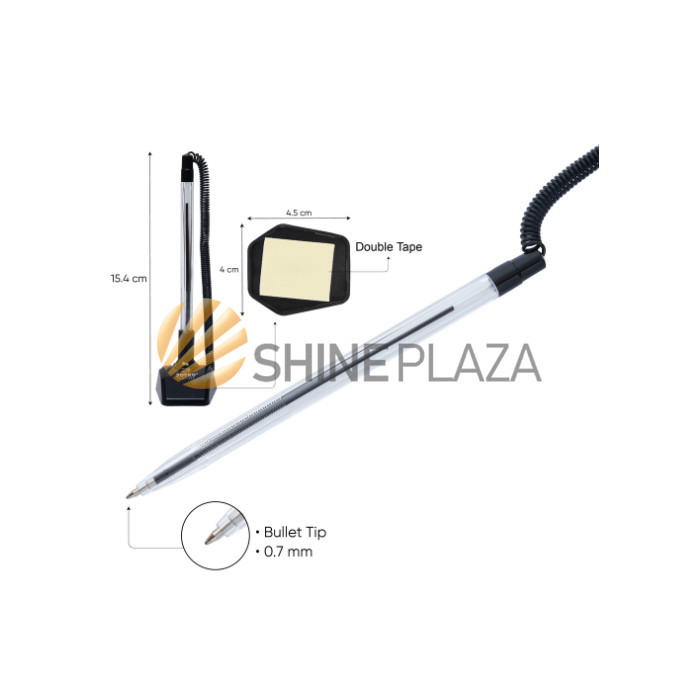

PULPEN STAND GEL PEN JOYKO PSBP-177 - BOLPEN PENA HITAM MEJA 0.7 MM