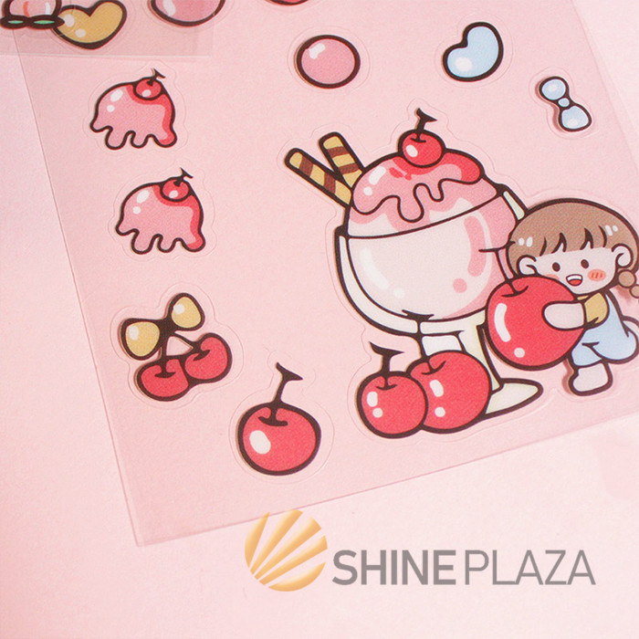 

NAMEI FOOD GOURMET SERIES FLAKE DECO STICKERS SET - STIKER LUCU