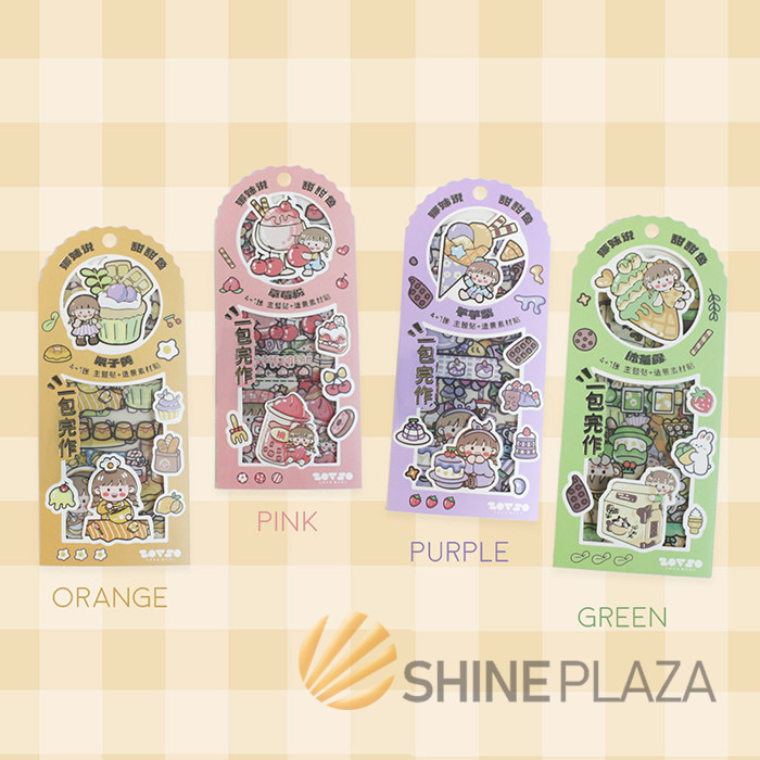

NAMEI LIKES DESSERTS DIARY DECO STICKERS - STIKER LUCU