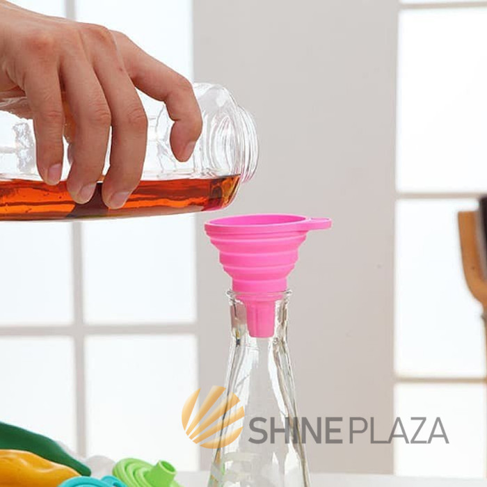 

CORONG MINI SILIKON AIR MINYAK DAPUR BOTOL PORTABLE LIPAT SERBAGUNA