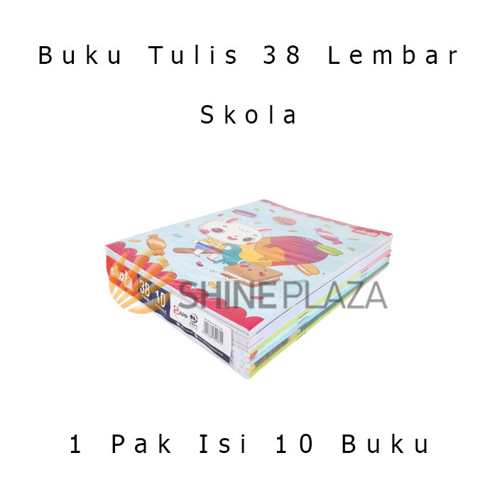 

[PACK] BUKU TULIS SKOLA 38 LEMBAR 1 PAK ISI 10 BUKU BY SIDU SINAR DUNIA