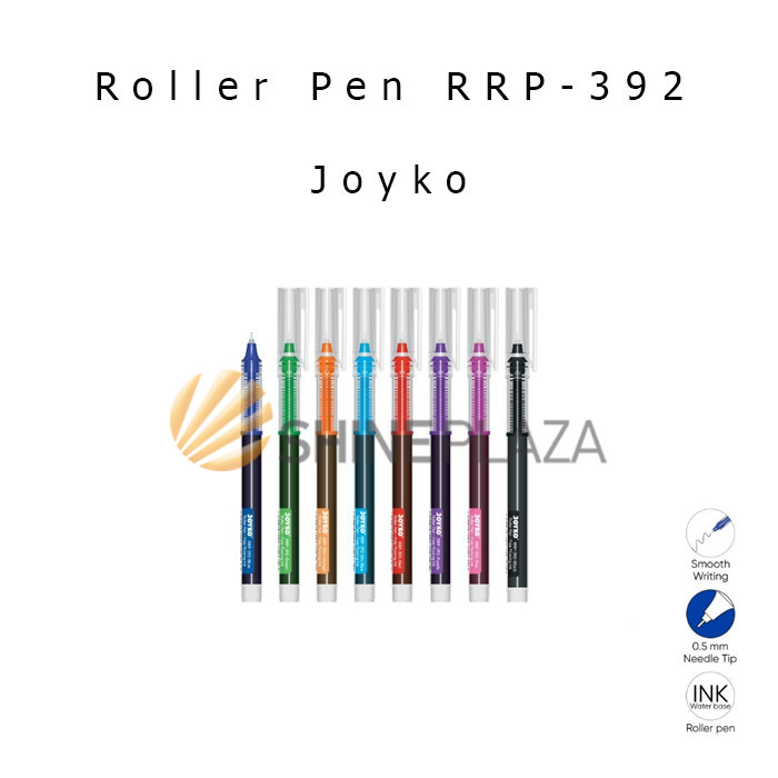 

PULPEN GEL ROL WARNA JOYKO RRP-392 0.5MM - ROLLER PEN BOLPEN PENA FREE FLOWING INK COLOR 0,5 MM