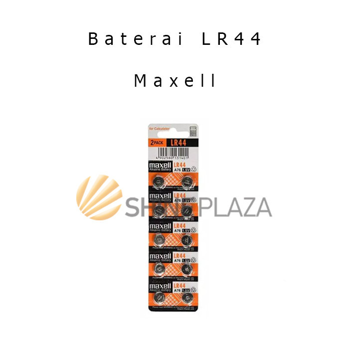 

MAXELL BATTERY LR44 - BATU BATERAI BATERE KANCING MAXELL LR44