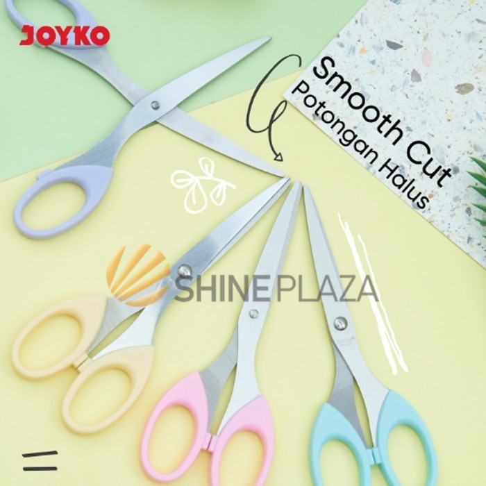 

GUNTING KECIL SEDANG BESAR JOYKO KUAT TAJAM SC-828PTL SC-838PTL SC-848PTL - STAINLESS SCISSORS