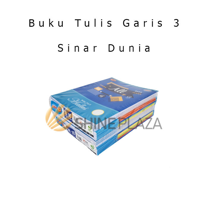 

BUKU TULIS HALUS GARIS 3 SIDU 38 LEMBAR SINAR DUNIA