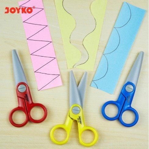 

GUNTING ANAK JOYKO SC-18 FOR KIDS AMAN BELAJAR SEKOLAH TUGAS SCISSORS
