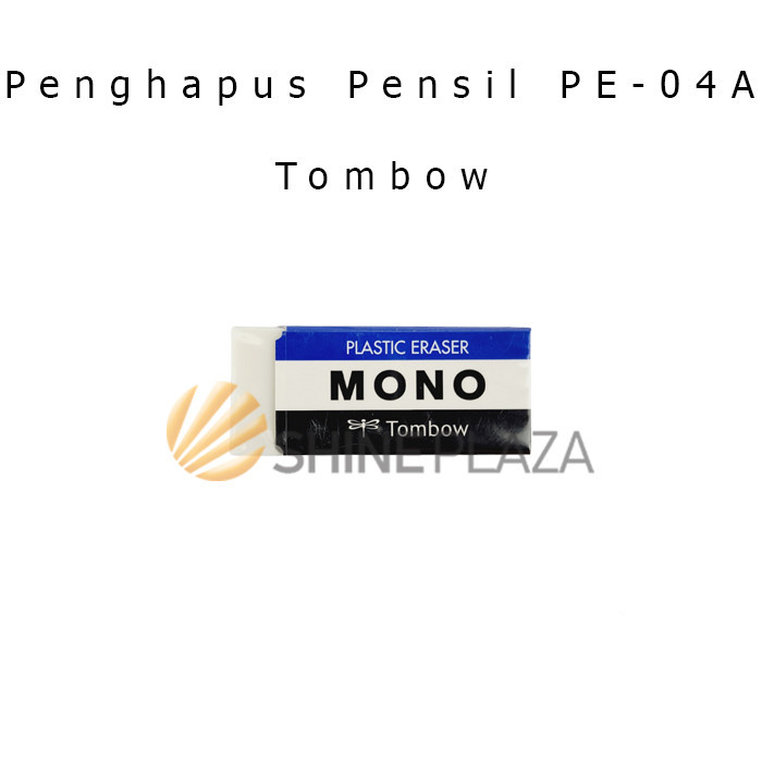 

TOMBOW MONO PLASTIC ERASER PE-04A - PENGHAPUS PENSIL BESAR PUTIH