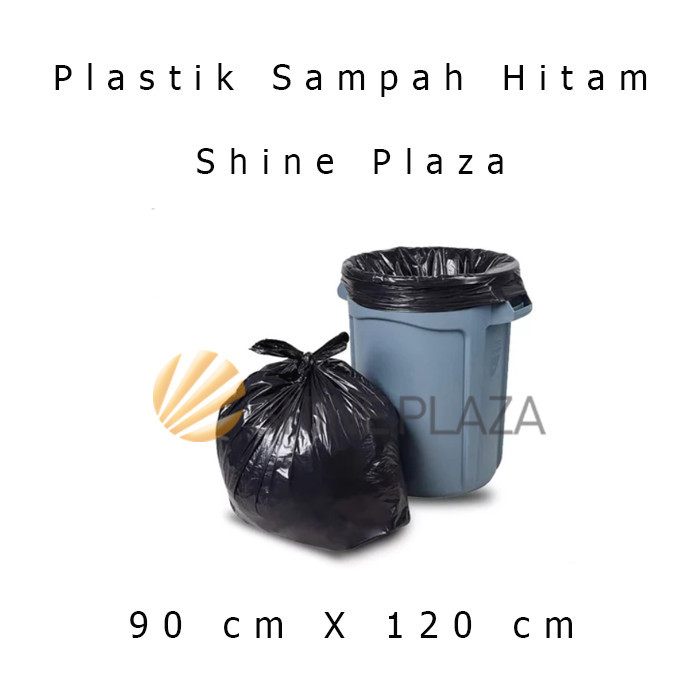 

KANTONG KRESEK PLASTIK SAMPAH HITAM TRASH BAG 90X120 MURAH KUAT REGAS