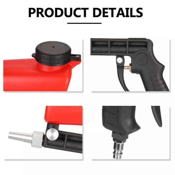 Portable sandblaster Sandblasting mesin sandblasting