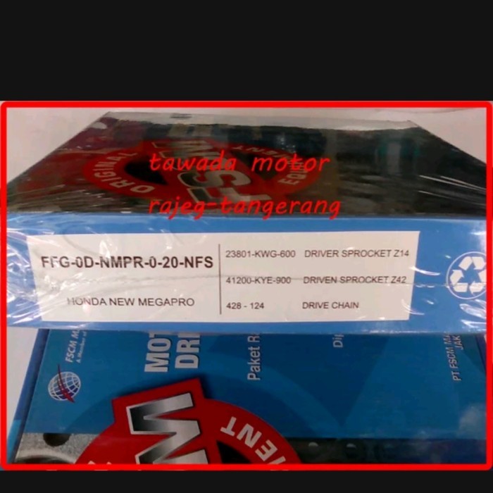 Gir Set New Megapro Merk Asli Fscm Barang Langka