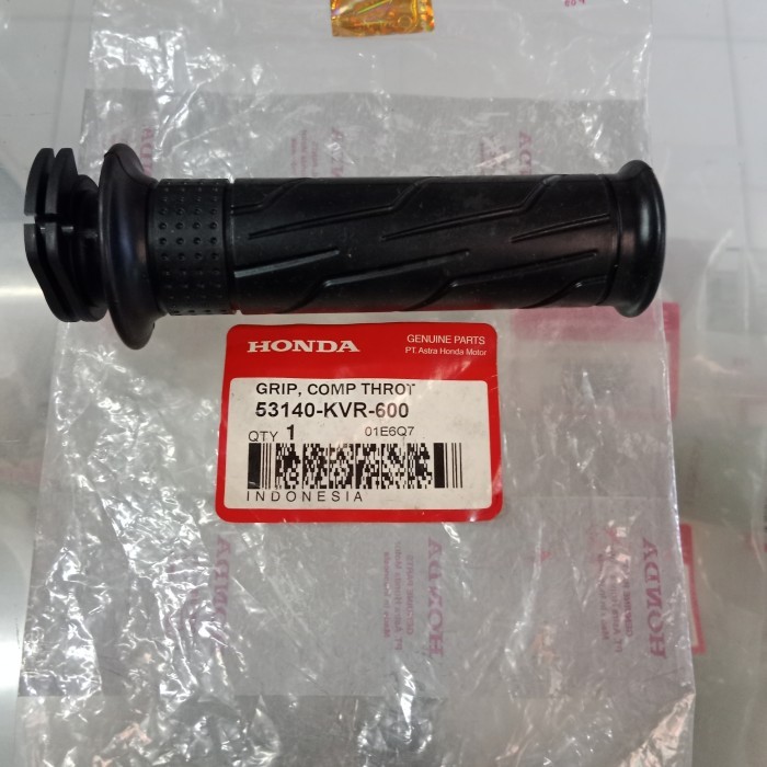 53140 Kvr 600 - Grip Kanan Honda Revo 100 Original Ahm Barang Langka