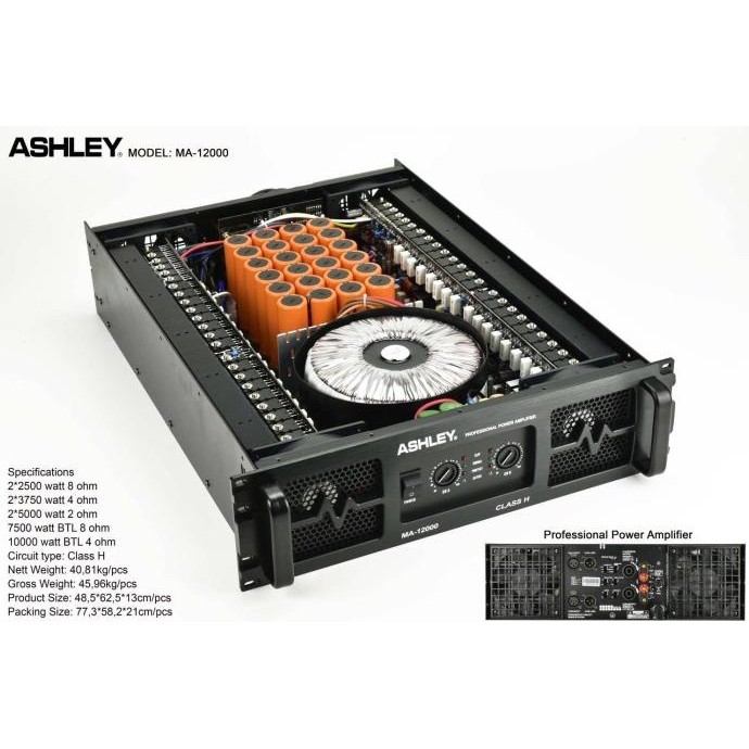power ashley ma12000 ma 12000 original