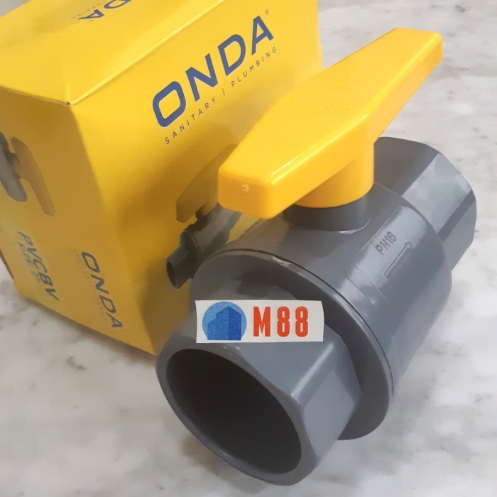Ball Valve 2 inch Polos ONDA PVC - Stop Kran Keran