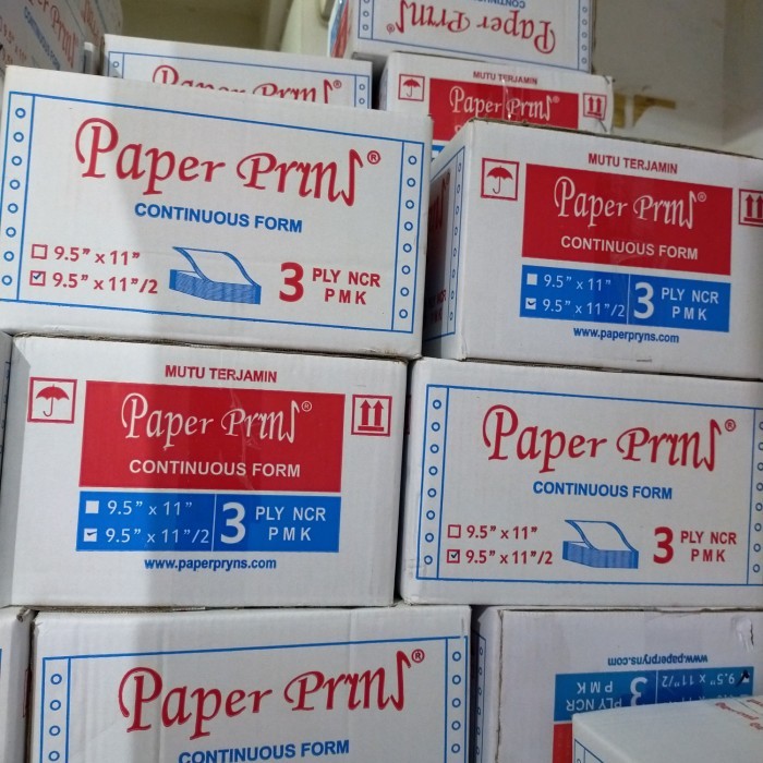 

Ready continuous form paperprint 3 ply full /bagi 2
