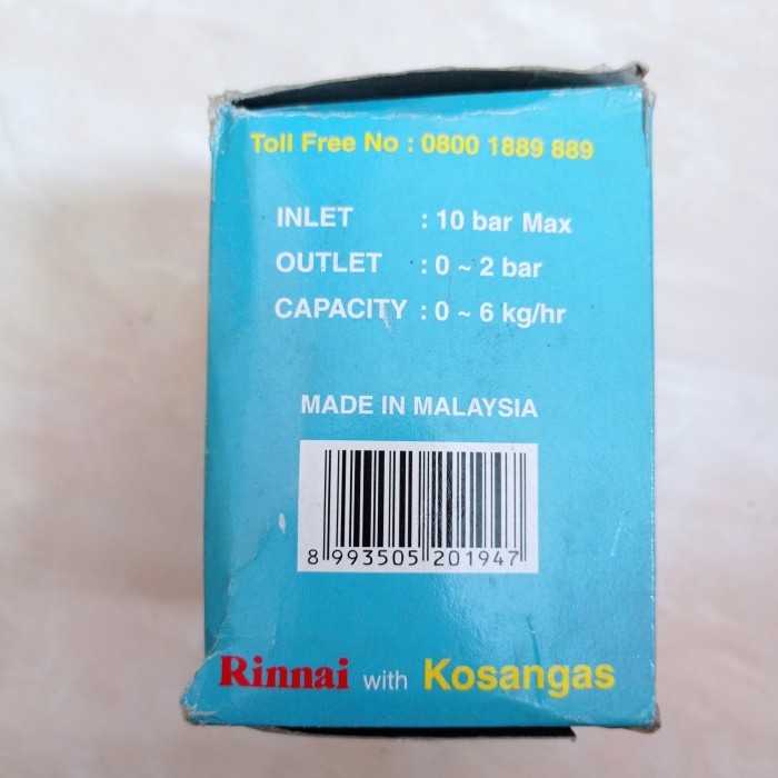 regulator rinnai tekanan tinggi high pressure RG-720HP