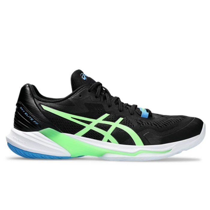 Sepatu Voli Pria ASICS Sky Elite FF 2 Standard Black/Lime Burst Original 1051A064.005