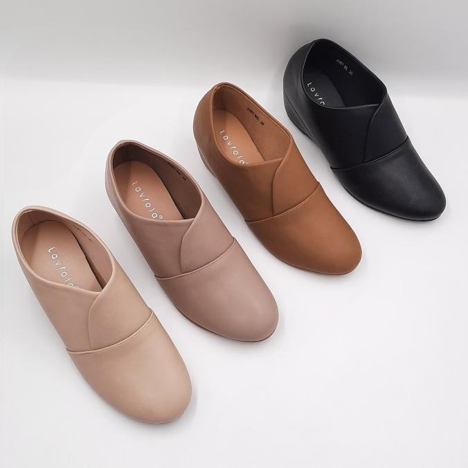 Laviola Shoes - Sepatu Boots Wanita - 2481 Llk Black