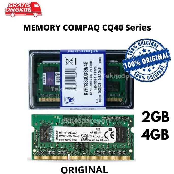 MEMORY 4GB 2GB Laptop COMPAQ CQ40 CQ45 New - 4GB, DDR2