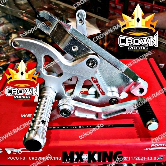 PROMO Footstep Underbone RCB Race CNC Yamaha MX King