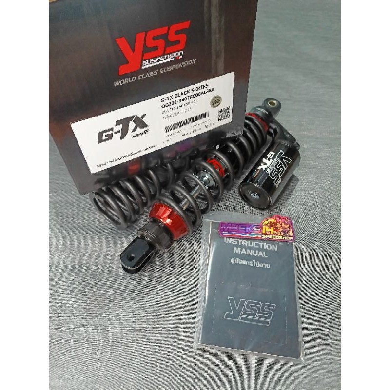 Shock Sok YSS GTX Series Size 340mm For Vario 160 Double Per Click Fungsi