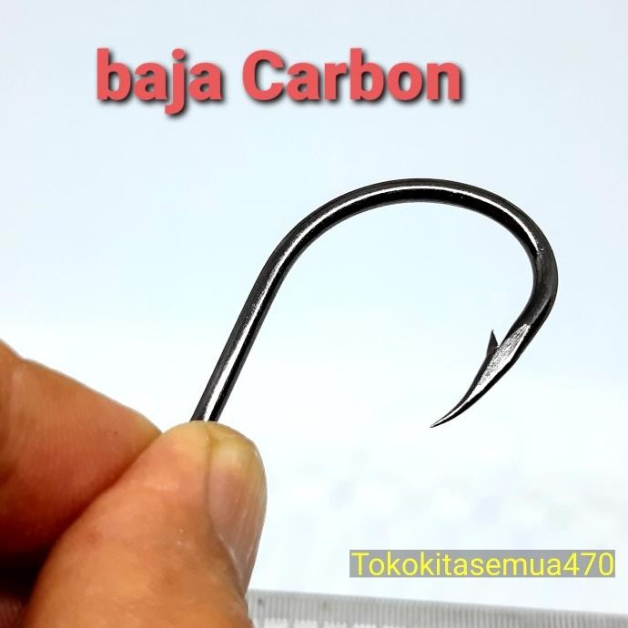 ,,,,,,,] Kail Pancing Baja Carbon Ukuran Besar ID0470M
