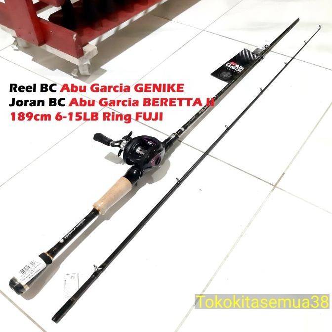 ((((()paling dicari] Paket Reel dan Joran Pancing BC Bait Casting Abu Garcia ID0038