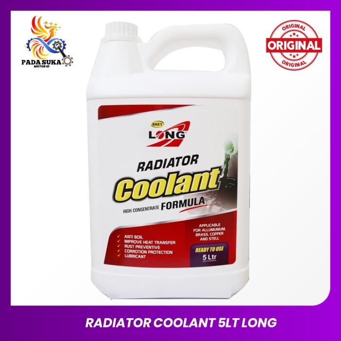 Air Radiator Mobil 5 Liter LONG - Radiator Coolant Kualitas Mantap
