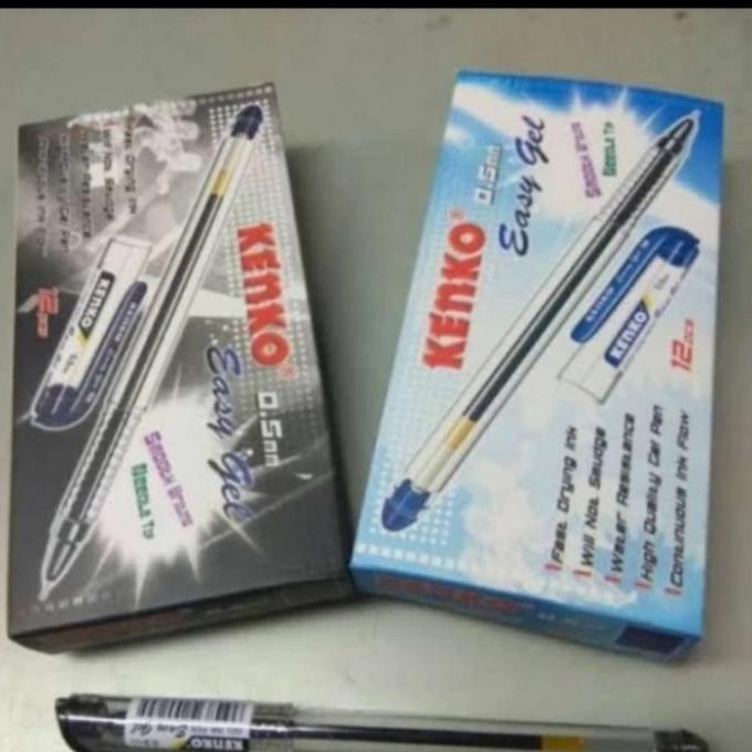 

Produk Baru!! PULPEN KENKO EASY GEL 0.5 1 LUSIN ISI 12 PCS HARGA !!!