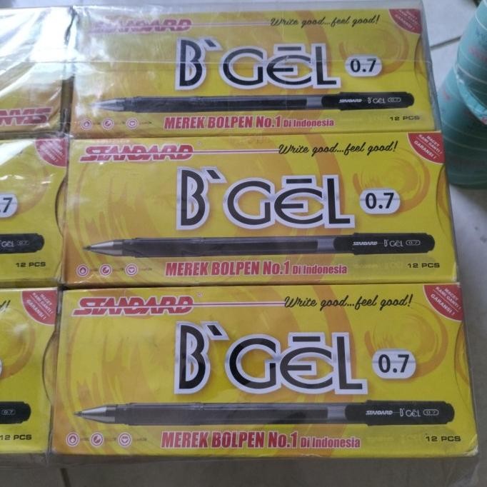 

Produk Baru!! Pulpen Standard B'Gel 0.7 Harga Satu Lusin