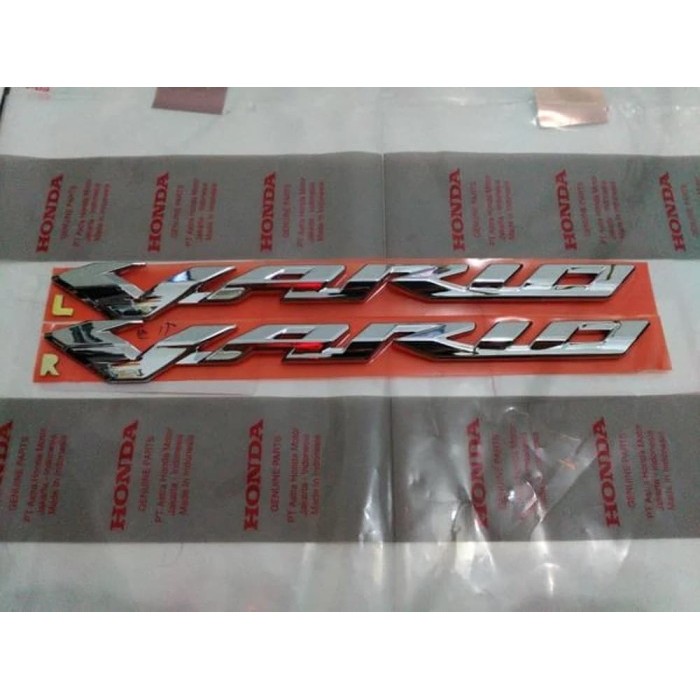 TERBARU Emblem Vario 150/125 3D Emblem Vario Esp Original AHM