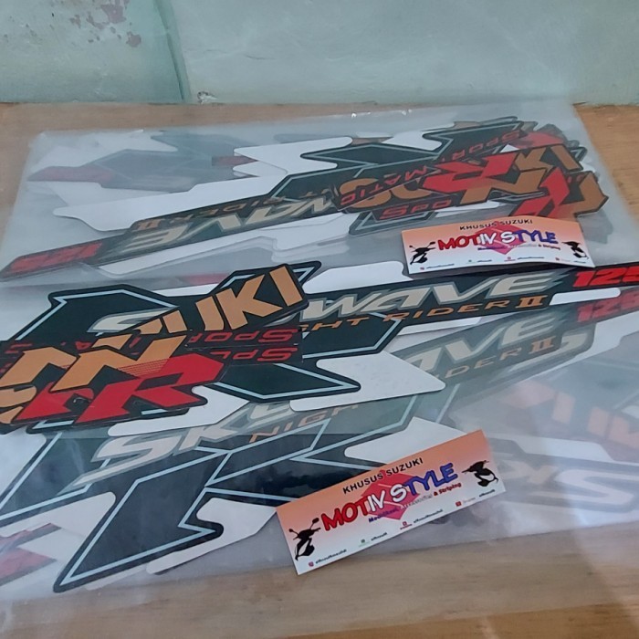 TERBARU striping suzuki skywave nr3 blueshien BISA GOSEND