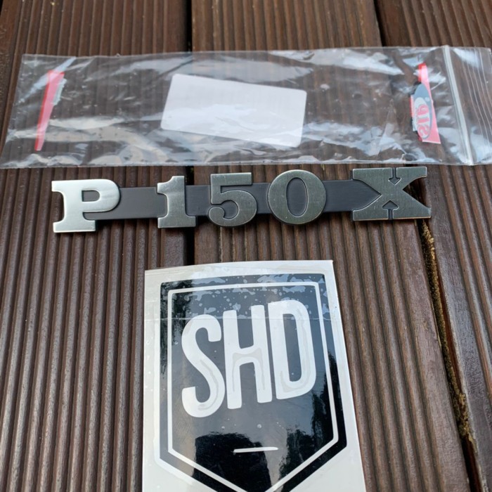 TERBARU EMBLEM SIP SCOOTER "P150X" BISA GRAB
