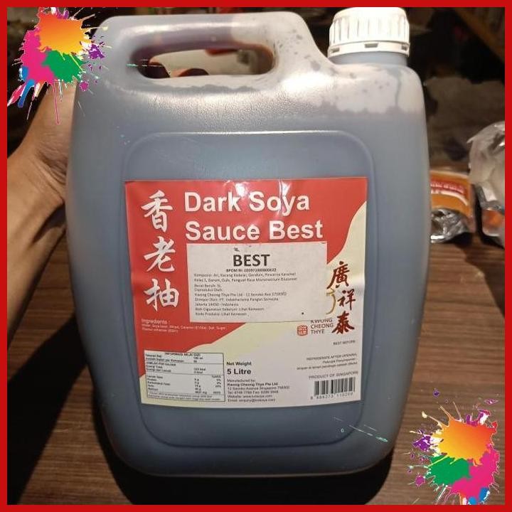 

(LJG) KCT KWONG CHEONG THYE DARK SOYA SAUS 5LITER