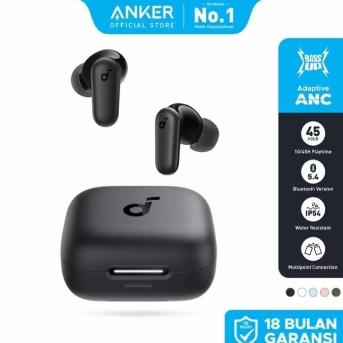 ( NEW LAUNCH ) R50I NC TWS ANKER SOUNDCORE HITAM - A3959 2807T