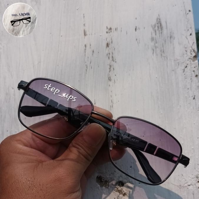 

kacamata baca progresif baca dan jalan jauh normal 2in1 uv protection LSA