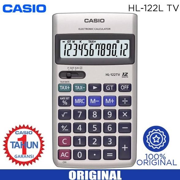 

Murah Meriah Casio Calculator HL 122 TV Premium