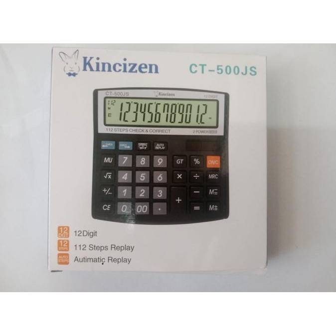 

GV23 CITIZEN CT-500JS KALKULATOR CHECK CORRECT CALCULATOR DESKTOP CT500JS Original