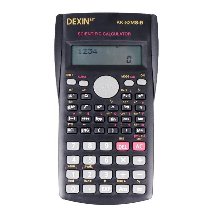 

se-7 Karuida Kalkulator Elektronik Scientific Calculator - KK-82MS-B Termurah