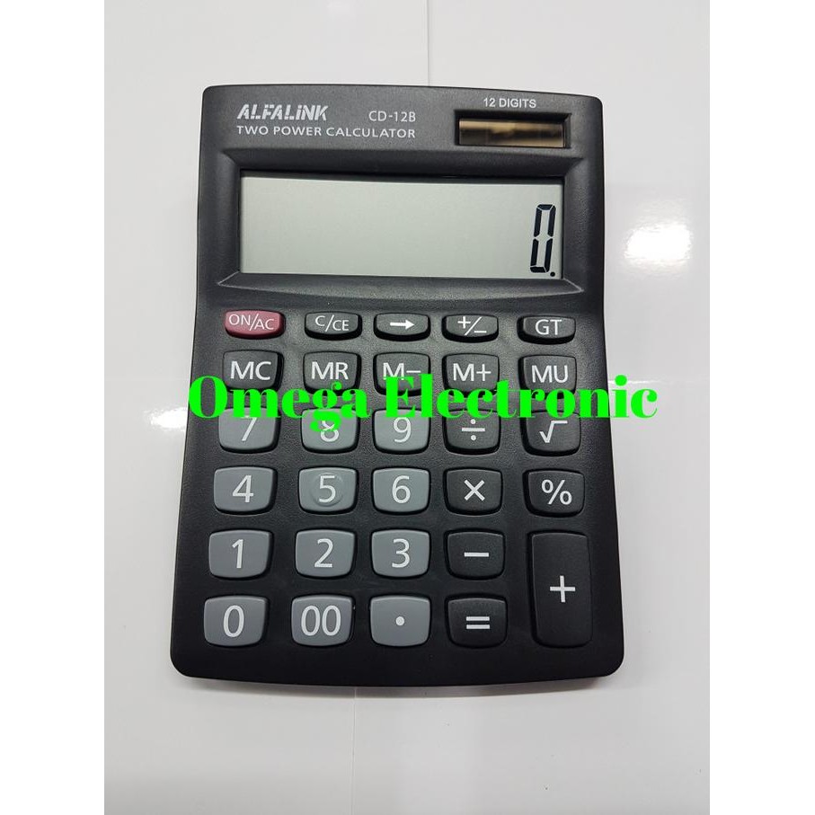 

Up15 Alfalink Calculator CD-12B - Kalkulator Meja Office Desktop CD 12 B Premium