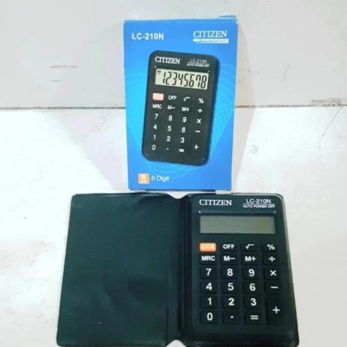 

Super Sale KALKULATOR SAKU CITIZEN LC-210 Berkualitas