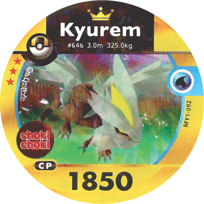 Kartu Pokemon Medalion Choki Choki Kyurem