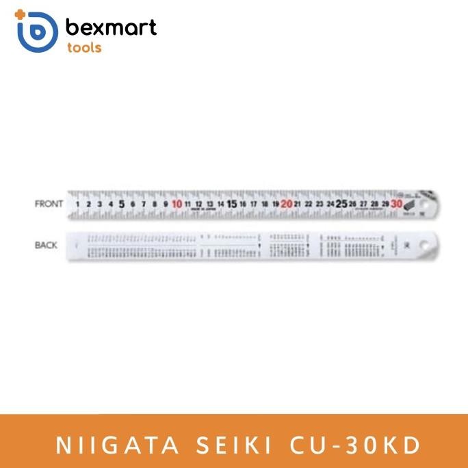 

Diskon Niigata Seiki Metal Ruler CU-30KD bex90 Murah