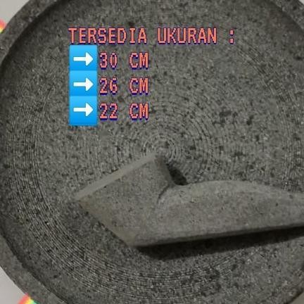 Ulekan Batu 30 Cm/Cobek Batu /Ulekan/Cobek-30 Cm