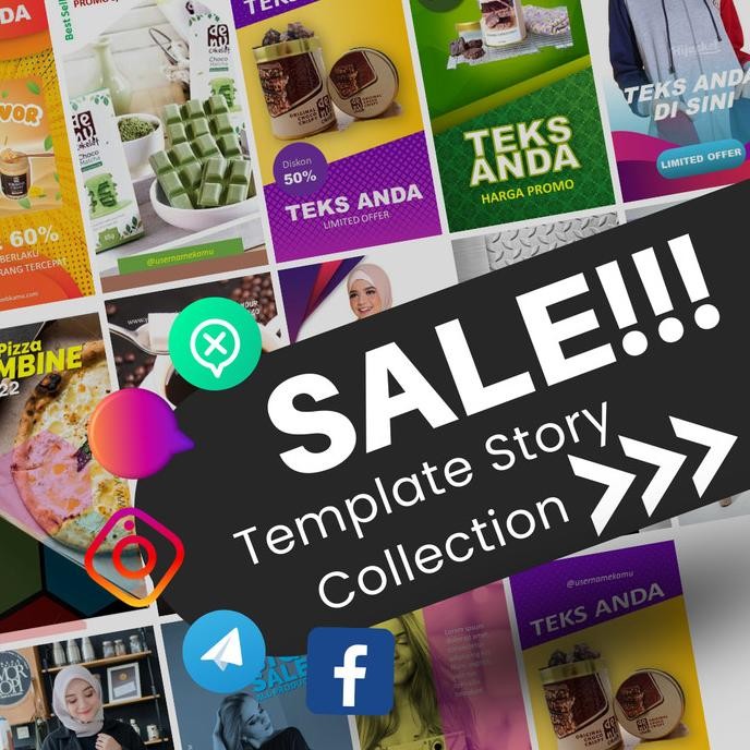 Tasskystore44 // Template Desain Feed Instagram Instastory Desain Feed Ig Terbaik