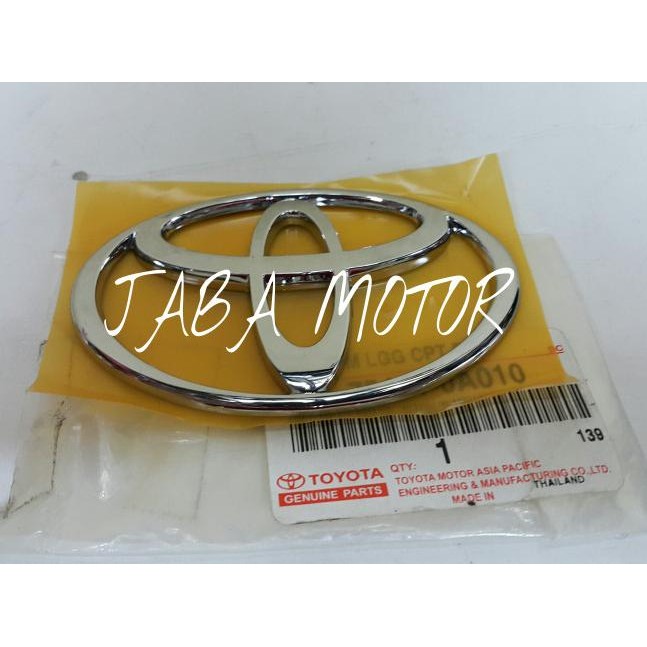 Logo Toyota-Emblem Toyota Soluna Belakang Original