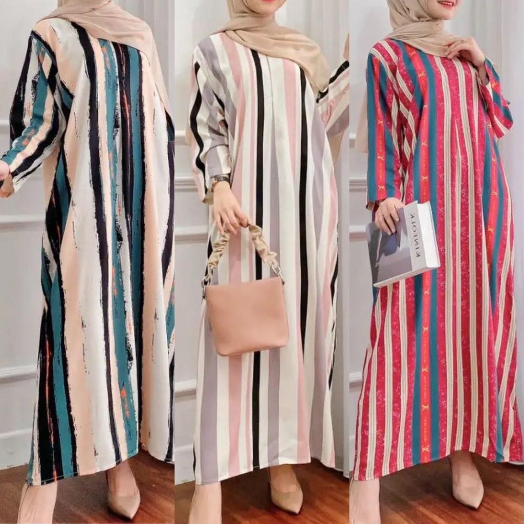 Daster Terbaru 2024 Drss Cewek Jumbo  Baju Santai Perempuan Dewasa Dress Wanita Kekinian Dstr Bumil 